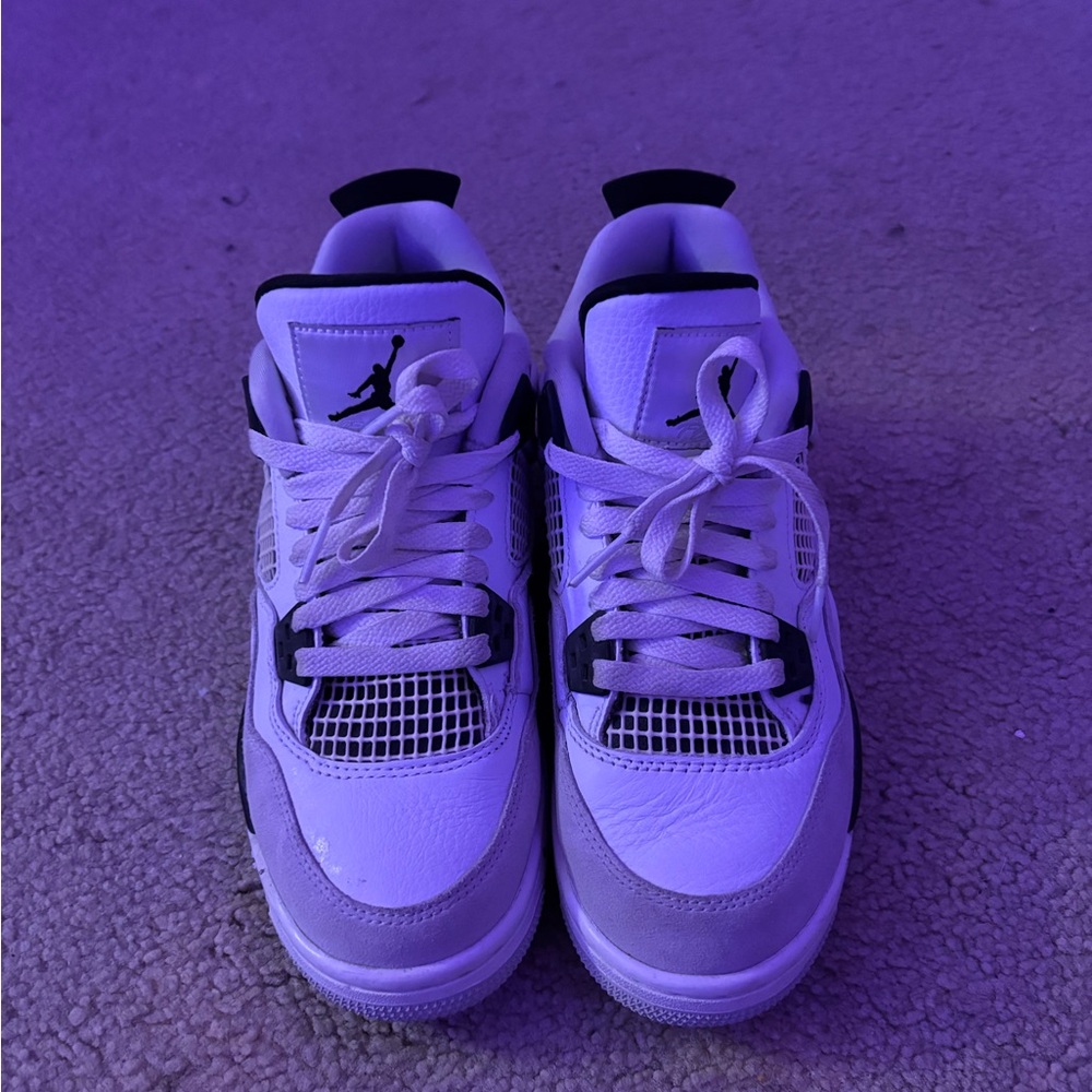 White and Black Sneakers
